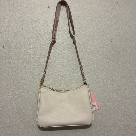 Juicy Couture Y2K Style Shoulder Bag with Gold Chain and Rinhstones - Picture 3 of 9